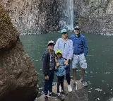Sameera Reddy with little kids & husband opts for a strictly 'No TV, No Phone' vacation