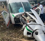 Chartered Plane Crashes in Odisha