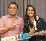 Jemimah Rodrigues Receives Special Guitar Gift From Sunil Gavaskar