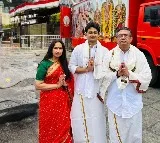 Ashishkumar Chauhan Visits Tirumala Temple After NSE IPO Approval Hint