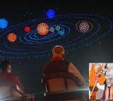 Narendra Modi Witnesses Stunning Drone Show at Somnath Temple
