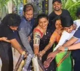Roja Criticizes Coalition Government During Bhogi Celebrations