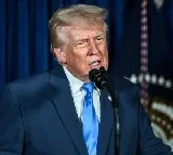 Donald Trump Protest at Ford Factory Middle Finger Response