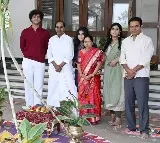 KCR Celebrates Sankranti with Family