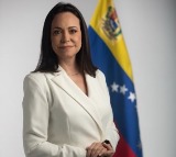 Venezuelan oppn leader Machado presents Nobel medal to Trump at White House