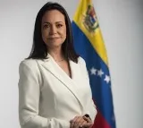 Venezuelan oppn leader Machado presents Nobel medal to Trump at White House