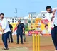 Nara Lokesh Played Cricket at Mangalagiri Premier League