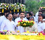 Family members pay rich tributes to NTR on his death anniversary