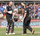 Daryl Mitchell Glenn Phillips Centuries Set India Challenging Target