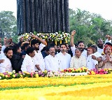 Nara Lokesh Pays Tribute at NTR Ghat on NTR Vardhanthi