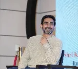 Nara Lokesh Simple Look in Zurich Photos