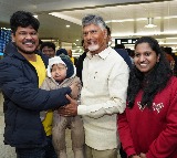 Chandrababu Naidu receives warm welcome from Telugu community in Zurich