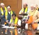 Flanked by PM Modi and Union Ministers, Nitin Nabin takes charge as new BJP chief