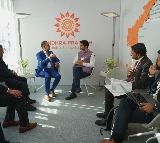  Nara Lokesh announce a landmark 10 billion partnership between Andhra Pradesh and RMZ Group