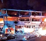 Nandyala Road Accident Three Burnt Alive in Horrific Crash