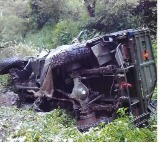 Indian Army vehicle falls into valley four soldiers dead