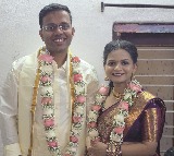 IPS Seshadrini Reddy and IAS Srikanth Reddy Tie Knot with Simple Register Marriage