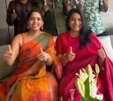 Susmita Konidela celebrates film success new office launch