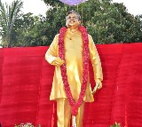 Sirivennela Sitarama Sastry statue unveiled in Anakapalli Trivikram attends