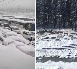Manali Tourists Stranded Due to Heavy Snowfall in Himachal Pradesh