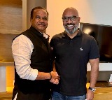 Dharmapuri Arvind Meets Minister Komatireddy Venkat Reddy