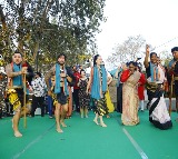 Maori tribals from New Zealand visit Telangana's Medaram ahead of Jathara
