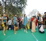 Maori tribals from New Zealand visit Telangana's Medaram ahead of Jathara