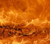 Car Fire on Hyderabad Outer Ring Road