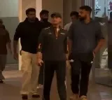 Team India Relaxing with Movie in Visakhapatnam Before T20