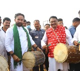 Kishan Reddy and Jual Oram Offer Prayers at Medaram Jatara
