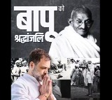"Immortal soul of India", Congress pays tribute to the Father of Nation on death anniversary