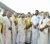 Indian Cricket Team Visits Padmanabhaswamy Temple Before NZ T20