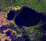 India-US NISAR radar image maps Mississippi Delta