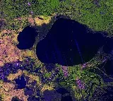 India-US NISAR radar image maps Mississippi Delta