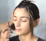 Alia Bhatt captures all the chaos behind achieving her latest high-glam avatar