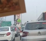 Heavy Traffic Congestion Between Pasra To Tadvai Due To Medaram Jatara