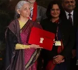 Nirmala Sitharaman in Kanjeevaram Saree for Budget 2026