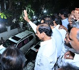 KCR Departs for Erravalli from Nandi Nagar Residence