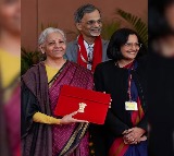 Nirmala Sitharamans Kanjeevaram Saree at Budget 2025