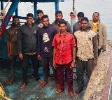 Nine Andhra fishermen return home from Bangladesh