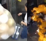 Rajkumar Mahato Gas Balloons Explode in Mumbai Lift Two Injured