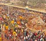 Medaram Hundis Counting Starts in Hanamkonda