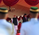 PM Modi accorded ceremonial welcome at Perdana Putra in Malaysia
