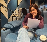 Raashii Khanna says 'Almost there' as she commences dubbing for 'Ustaad Bhagat Singh'
