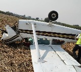 Red Bird Aviation Plane Crash in Karnataka Pilots Injured