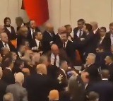 Turkey Parliament MPs Fight Over Justice Minister Appointment