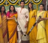 Allu Sirish Wedding Festivities Begin With Pasupu Danchudu