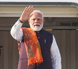 PM Modi lands in Chabua airfield to begin his one-day tour of Assam