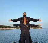 Shilpa Shetty recreates the iconic 'Titanic' pose with hubby Raj Kundra