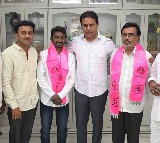KTR Welcomes Congress BJP Councillors to BRS in Bellampalli